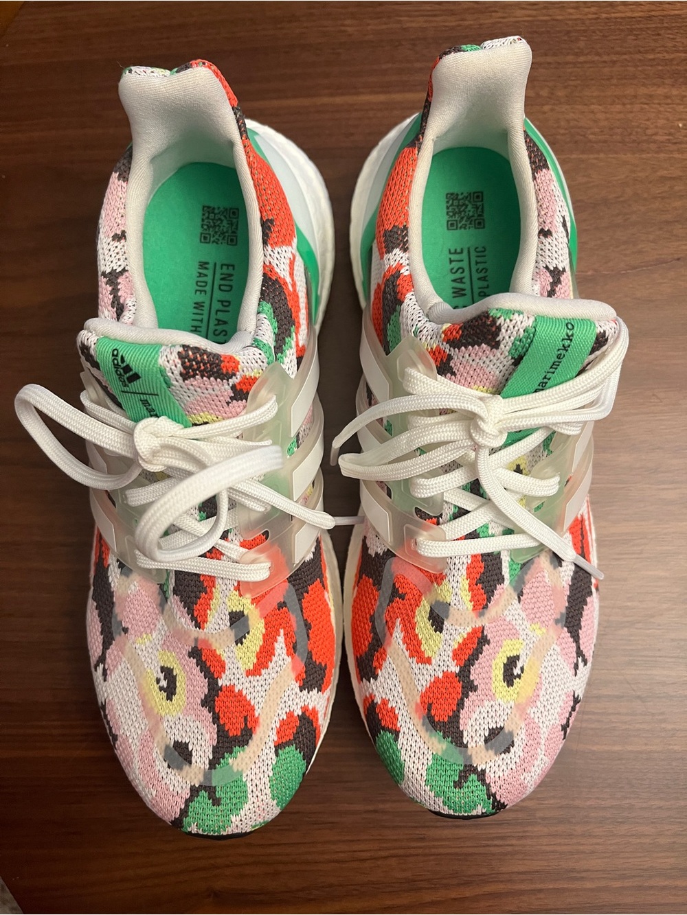 Adidas UltraBoost 5.0 DNA Floral Multi-ColorRunning Shoes Women's Size 7 NWOT